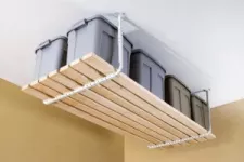 Wooden shelf