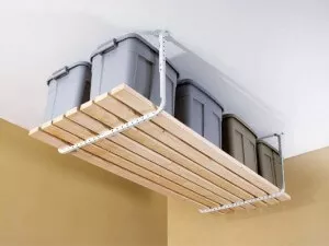 Wooden shelf
