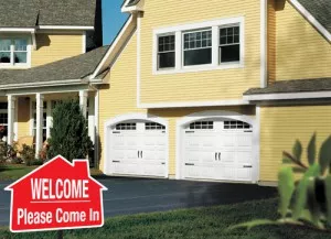 Welcome signage