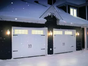 House in winter